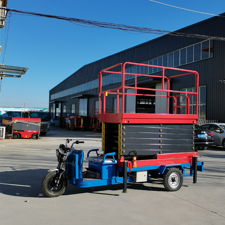 升高10米三輪車載升降平臺(tái)準(zhǔn)備發(fā)貨！